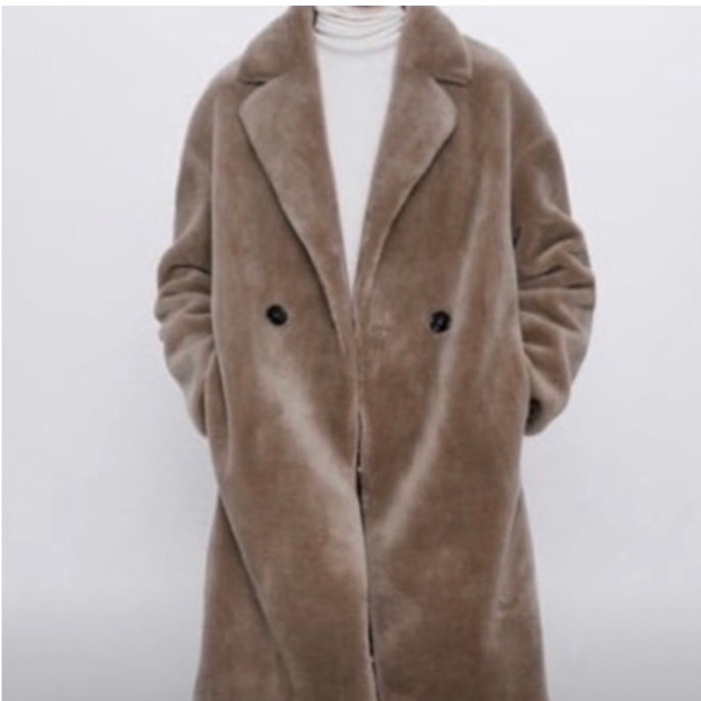 Zara Fluffy Coat